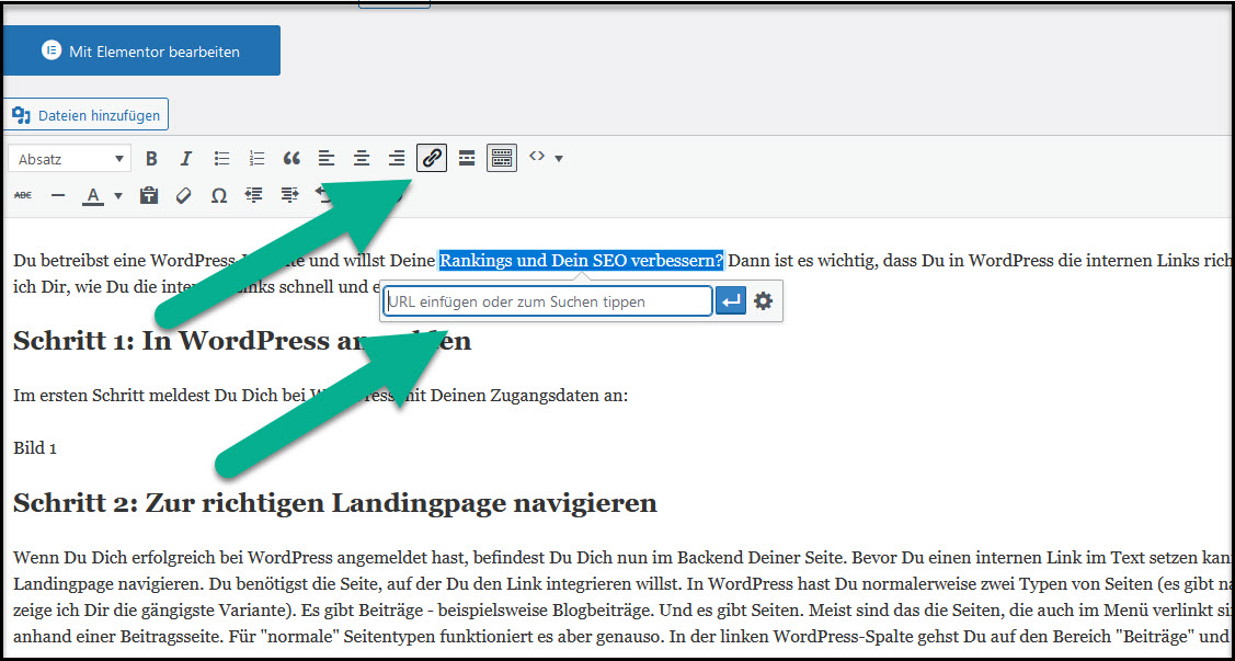 Link einfügen - Bild 5