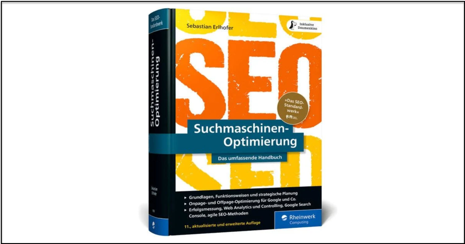 Suchmaschinenoptimierung - das umfassende Handbuch Bild 1