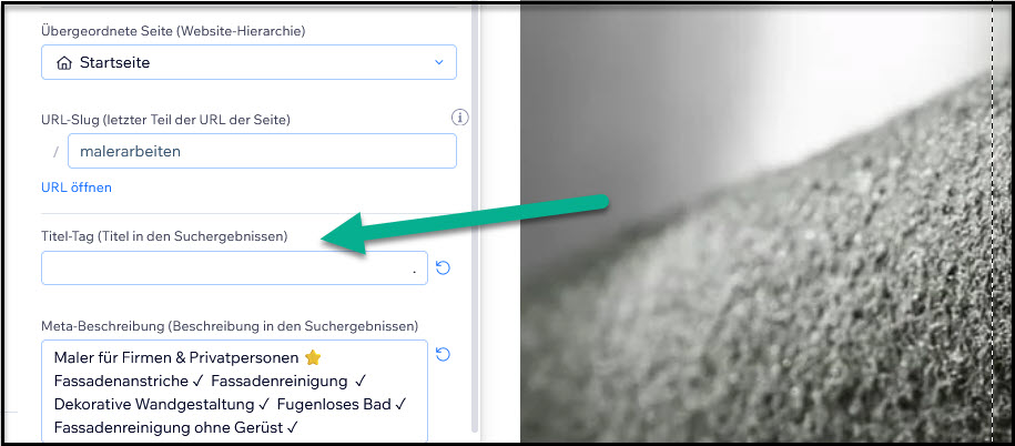 Title Tag einfügen - Bild 6