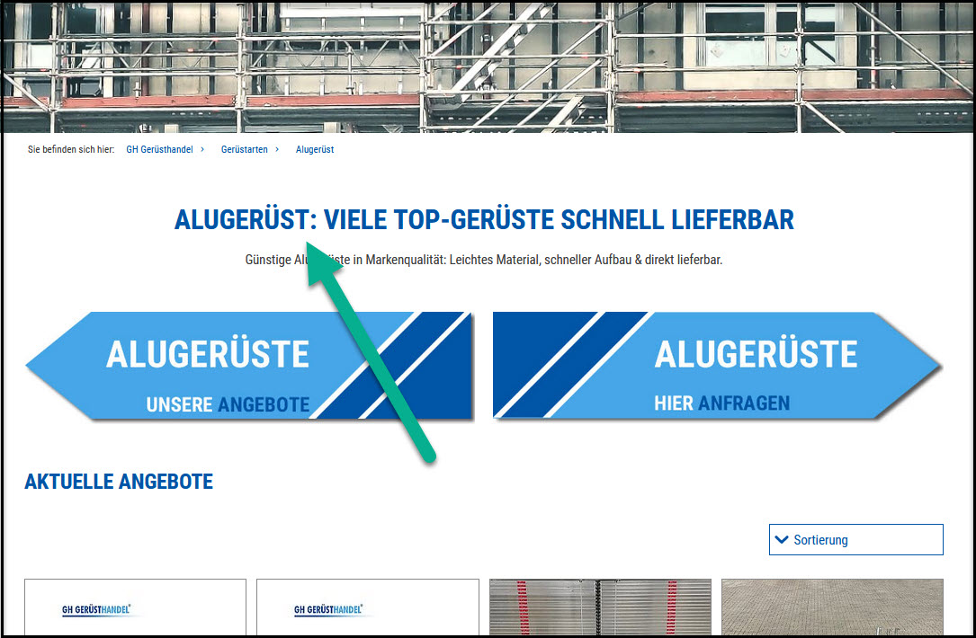 h1 Überschrift optimieren - Bild 6