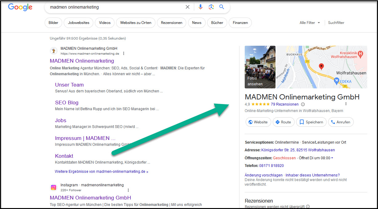 Google Unternehmensprofil anlegen
