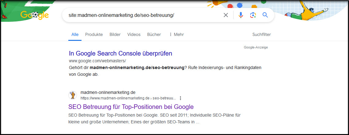 site Befehl nutzen