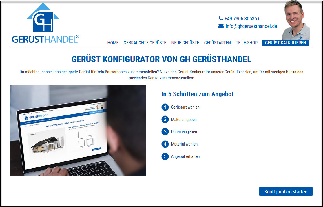 Helpful Content in Form von Kalkulatoren