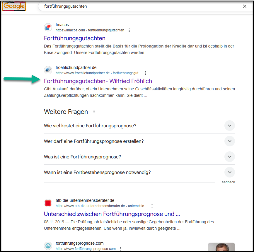 Fortführungsgutachten