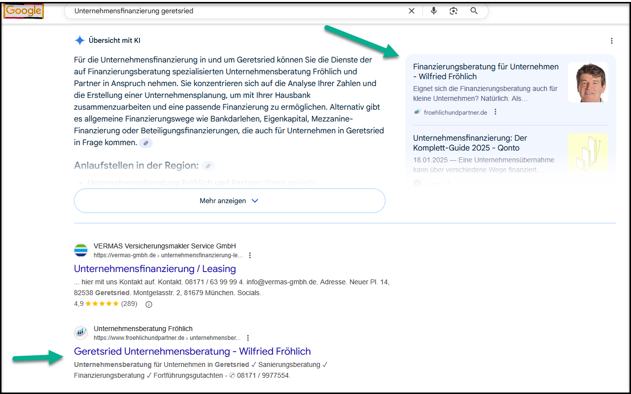 Unternehmensfinanzierung Geretsried
