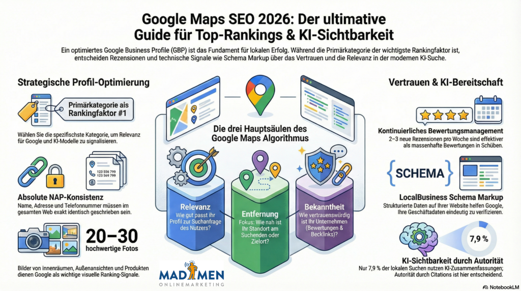 Google Maps SEO 2026 - Die Onlinemarketing Debatte