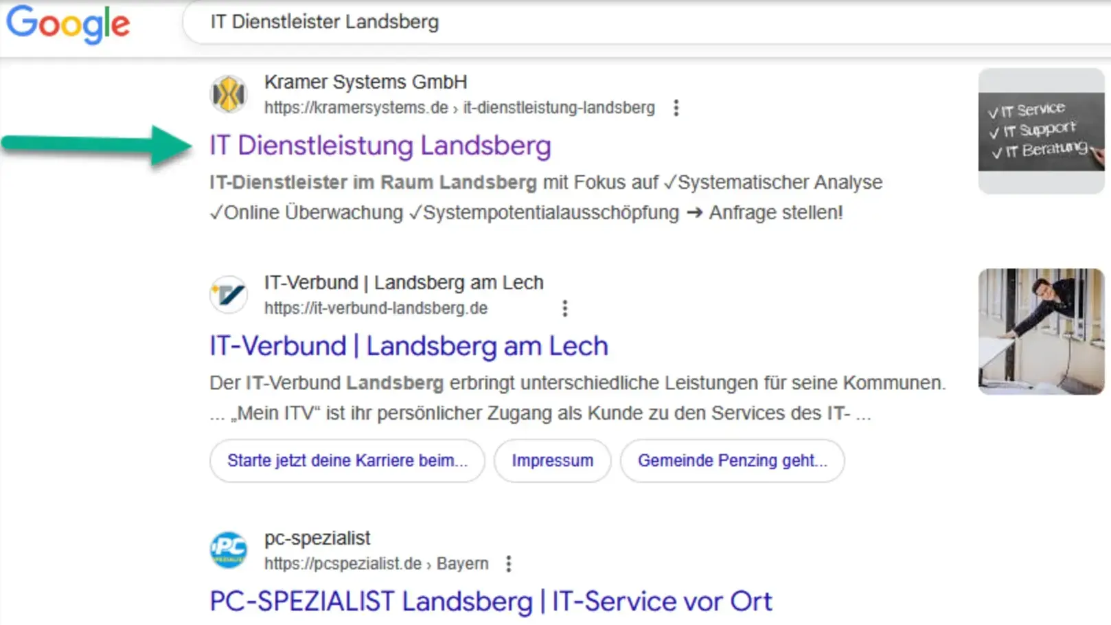 Platz 1 bei Google Madmen Onlinemarketing