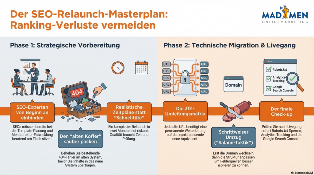 SEO-Strategien beim Relaunch: So bleiben Rankings erhalten - DIE ONLINEMARKETING DEBATTE