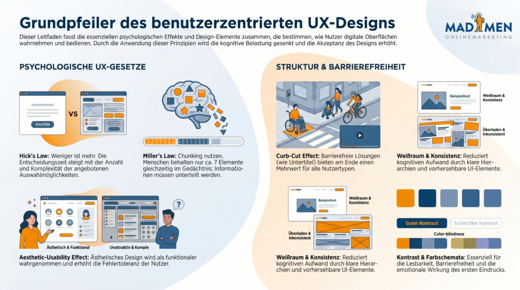 Grundpfeiler des benutzerzentrierten UX-Designs - Die Onlinemarketing Debatte