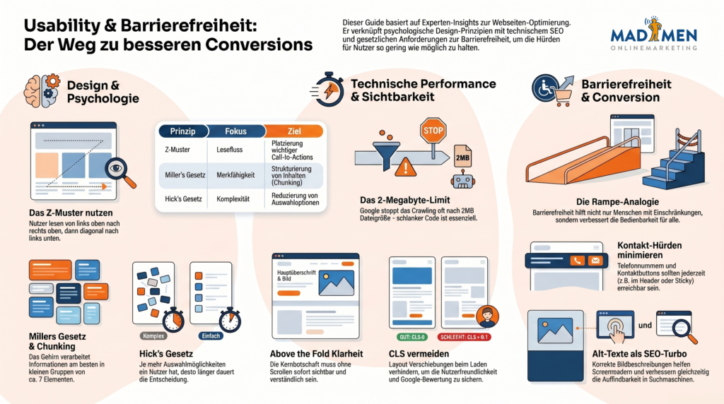 Usability und Barrierefreiheit - Conversion-Optimierung im SEO - Die Onlinemarketing Debatte