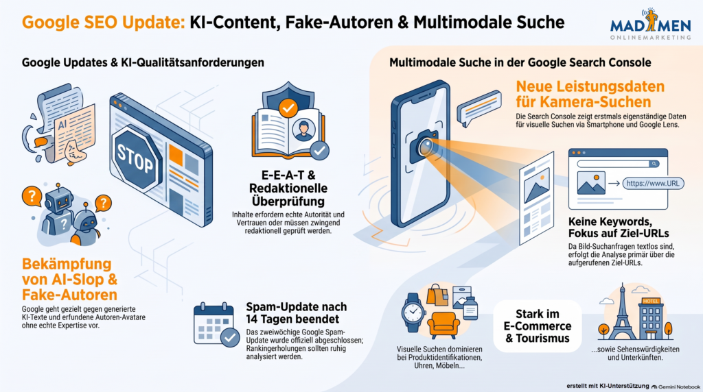 Multimodale Suche in der GSC und Google-Updates Q4 2026