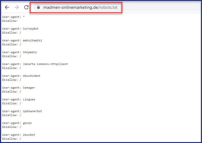 robots.txt