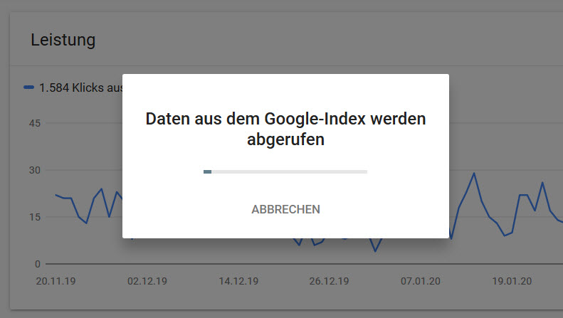 Google Index Prüfung