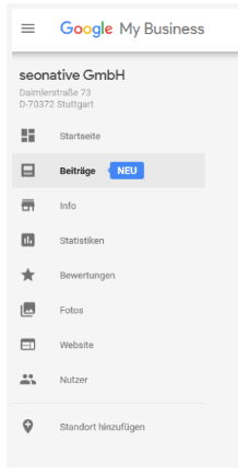 Google Posts Anleitung 1