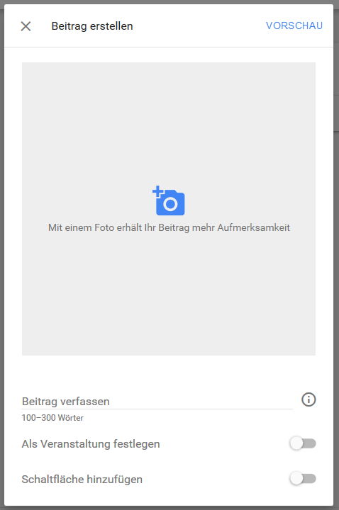 Google Posts Anleitung 2