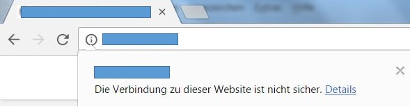 Chrome ohne HTTPS